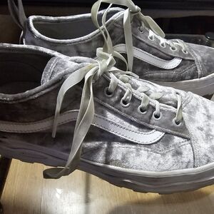 Vans Gray Velvet Men's Sneakers